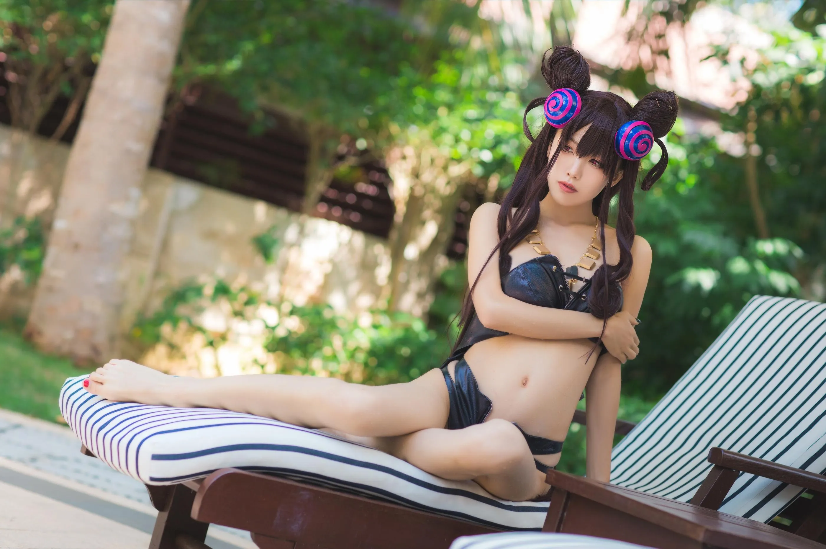 水淼 – NO.42 紫式部水着Ver [41P]插图6